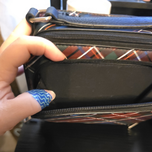 Plaid Crossbody Bag - Picture 6 of 10